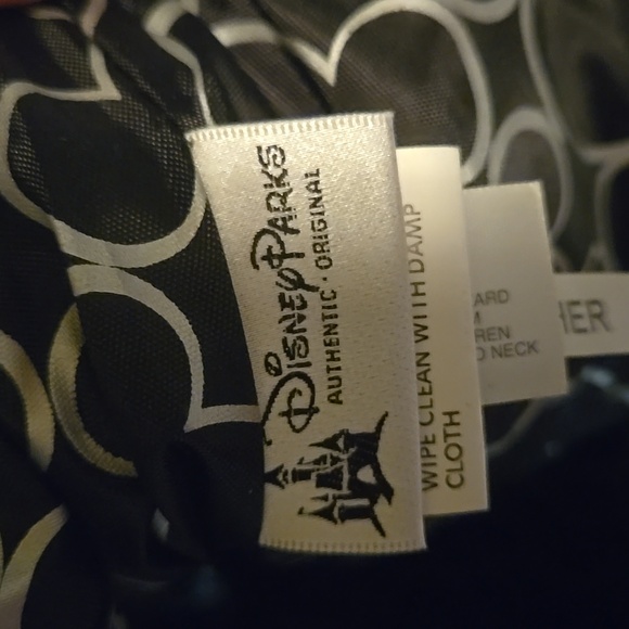 DISNEY THEME PARK AUTHENTIC EUC MICKEY TOTE BAG MICKEYS EARS ARE GLITTERY - Picture 5 of 8